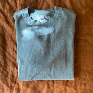 los angeles apparel green tee